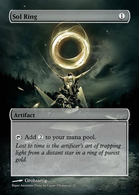 Sol Ring: A Must-Have Card for Vintage Magic: The Gathering
